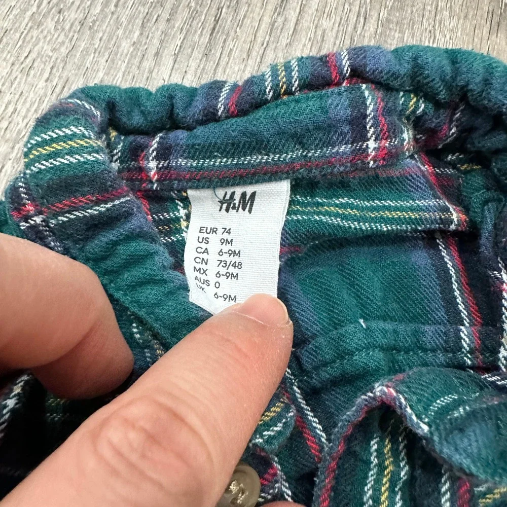 Baby Boy 6M Bundle Lot IKKS Sweater DPAM North 6 months Kids Shirt Plaid Swaddle